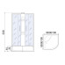 Душевая кабина River NARA XL 90/44 MT, 90×90 см, высокий поддон, универсальная Душевая кабина River NARA XL 90/44 MT, 90×90 см, высокий поддон, универсальная