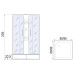 Душевая кабина River QUADRO Б/К 90/24 MT, 90×90 см, средний поддон, универсальная Душевая кабина River QUADRO Б/К 90/24 MT, 90×90 см, средний поддон, универсальная