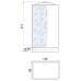 Душевая кабина River VITIM 120/80/24 MT, 120×80 см, средний поддон, универсальная Душевая кабина River VITIM 120/80/24 MT, 120×80 см, средний поддон, универсальная
