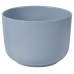 Раковина SantiLine SL-1110BM, Накладная, Круглая, Голубой матовый, Фаянс