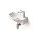 Раковина SantiLine SL-2013L, Накладная, Белый, Керамика Раковина SantiLine SL-2013L, Накладная, Белый, Керамика