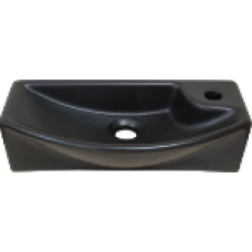 Раковина SantiLine SL-2013LMB, Накладная, Черный матовый, Керамика Раковина SantiLine SL-2013LMB, Накладная, Черный матовый, Керамика