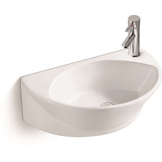 Раковина SantiLine SL-2016, Накладная, Четверть круга, Белый, Керамика Раковина SantiLine SL-2016, Накладная, Четверть круга, Белый, Керамика
