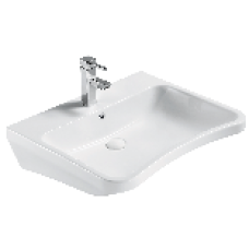 Раковина SantiLine SL-3011, Подвесной, Прямоугольная, Белый, Керамика Раковина SantiLine SL-3011, Подвесной, Прямоугольная, Белый, Керамика