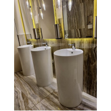 Раковина SantiLine SL-4003, Напольный, Прямоугольная, Белый, Керамика Раковина SantiLine SL-4003, Напольный, Прямоугольная, Белый, Керамика