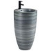 Раковина SantiLine SL-4004C, Напольный, Круглая, Серый, Керамика Раковина SantiLine SL-4004C, Напольный, Круглая, Серый, Керамика