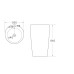Раковина SantiLine SL-4004MB, Напольный, Круглая, Черный матовый, Керамика Раковина SantiLine SL-4004MB, Напольный, Круглая, Черный матовый, Керамика