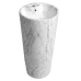 Раковина SantiLine SL-4008, Напольный, Круглая, Матовый, Керамика Раковина SantiLine SL-4008, Напольный, Круглая, Матовый, Керамика