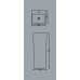 Раковина SantiLine SL-4010, Напольный, Прямоугольная, Белый, Керамика