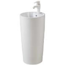 Раковина SantiLine SL-4011, Напольный, Круглая, Белый, Керамика Раковина SantiLine SL-4011, Напольный, Круглая, Белый, Керамика