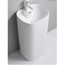 Раковина SantiLine SL-4015, Напольный, Круглая, Белый, Керамика Раковина SantiLine SL-4015, Напольный, Круглая, Белый, Керамика