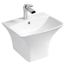 Раковина SantiLine SL-4021, Подвесной, Прямоугольная, Белый, Керамика Раковина SantiLine SL-4021, Подвесной, Прямоугольная, Белый, Керамика