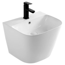 Раковина SantiLine SL-4023, Подвесной, Четверть круга, Белый, Керамика Раковина SantiLine SL-4023, Подвесной, Четверть круга, Белый, Керамика