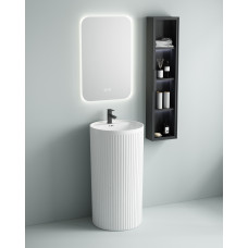 Раковина SantiLine SL-4025, Напольный, Белый, Керамика Раковина SantiLine SL-4025, Напольный, Белый, Керамика