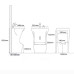 Раковина SantiLine SL-4030, Напольный, Круглая, Белый, Керамика Раковина SantiLine SL-4030, Напольный, Круглая, Белый, Керамика