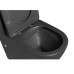 Унитаз SantiLine SL-5014MG, Напольный, Безободковый, Круглая, Серый матовый