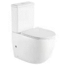 Унитаз SantiLine SL-5016, Напольный, Безободковый, Черный матовый Унитаз SantiLine SL-5016, Напольный, Безободковый, Черный матовый