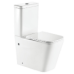 Унитаз SantiLine SL-5017, Напольный, Безободковый, Прямоугольная, Белый, Фаянс