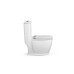 Унитаз SantiLine SL-5019, Напольный, Безободковый, Овальная, Белый, Дюропласт Унитаз SantiLine SL-5019, Напольный, Безободковый, Овальная, Белый, Дюропласт