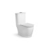 Унитаз SantiLine SL-5019, Напольный, Безободковый, Овальная, Белый, Дюропласт Унитаз SantiLine SL-5019, Напольный, Безободковый, Овальная, Белый, Дюропласт