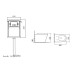 Унитаз SantiLine SL-5020+SL-02, Напольный, Безободковый, Овальная, Хром, Фаянс Унитаз SantiLine SL-5020+SL-02, Напольный, Безободковый, Овальная, Хром, Фаянс
