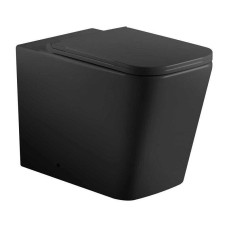 Унитаз SantiLine SL-5021T-MB, Напольный, Безободковый, Прямоугольная, Черный матовый Унитаз SantiLine SL-5021T-MB, Напольный, Безободковый, Прямоугольная, Черный матовый