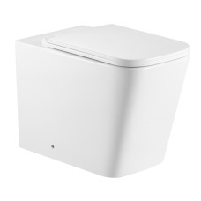 Унитаз SantiLine SL-5021T, Напольный, Безободковый, Белый, Дюропласт Унитаз SantiLine SL-5021T, Напольный, Безободковый, Белый, Дюропласт
