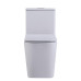 Унитаз SantiLine SL-5024, Напольный, Безободковый, Белый, Дюропласт
