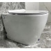 Унитаз SantiLine SL-5030, Напольный, Безободковый, Овальная, Белый, Дюропласт