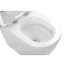 Унитаз SantiLine SL-5030, Напольный, Безободковый, Овальная, Белый, Дюропласт