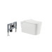 Унитаз SantiLine SL-5032, Подвесной, Безободковый, Прямоугольная, Белый, Фаянс Унитаз SantiLine SL-5032, Подвесной, Безободковый, Прямоугольная, Белый, Фаянс