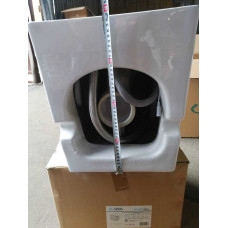 Унитаз SantiLine SL-5033, Напольный, Безободковый, Прямоугольная, Белый, Дюропласт Унитаз SantiLine SL-5033, Напольный, Безободковый, Прямоугольная, Белый, Дюропласт