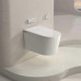 Унитаз SantiLine SL-5038, Подвесной, Округлая, Белый, Электрический