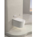 Унитаз SantiLine SL-5038, Подвесной, Округлая, Белый, Электрический