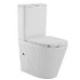 Унитаз SantiLine SL-5046, Напольный, Безободковый, Круглая, Белый Унитаз SantiLine SL-5046, Напольный, Безободковый, Круглая, Белый