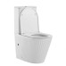 Унитаз SantiLine SL-5046, Напольный, Безободковый, Круглая, Белый Унитаз SantiLine SL-5046, Напольный, Безободковый, Круглая, Белый