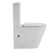 Унитаз SantiLine SL-5046, Напольный, Безободковый, Круглая, Белый Унитаз SantiLine SL-5046, Напольный, Безободковый, Круглая, Белый
