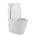 Унитаз SantiLine SL-5046, Напольный, Безободковый, Круглая, Белый Унитаз SantiLine SL-5046, Напольный, Безободковый, Круглая, Белый