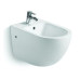 Биде SantiLine SL-5058, Белый, Подвесной, Овальная, Сантехнический фарфор