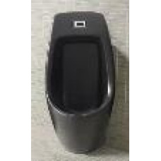 Писсуар SantiLine SL-6002MB, Черный матовый, Электрический, Черная матовая, Керамика