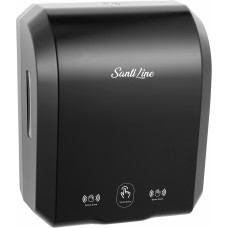 Дозатор SantiLine SL-8011, Черный матовый, Черная матовая, Пластик