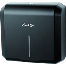 Дозатор SantiLine SL-8013, Черный матовый, Черная матовая, Пластик