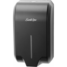 Дозатор SantiLine SL-8018, Черный матовый, Черная матовая, Пластик
