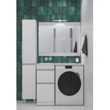 Зеркало Style Line El Fante СС-00000437 110 см, Подвесной, Белый Зеркало Style Line El Fante СС-00000437 110 см, Подвесной, Белый