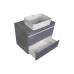 Тумба Style Line El Fante СС-00002283 80 см, Подвесной, МДФ Тумба Style Line El Fante СС-00002283 80 см, Подвесной, МДФ