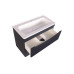 Тумба Style Line El Fante СС-00002321 70 см, Подвесной, Черный, МДФ Тумба Style Line El Fante СС-00002321 70 см, Подвесной, Черный, МДФ