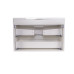 Тумба Style Line El Fante СС-00002322 80 см, Подвесной, Белый, МДФ