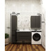 Тумба Style Line El Fante СС-00002366 90 см, Подвесной, Черный, МДФ Тумба Style Line El Fante СС-00002366 90 см, Подвесной, Черный, МДФ