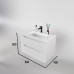 Тумба Style Line El Fante СС-00002410 80 см, Подвесной, Белый, МДФ
