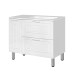 Тумба с раковиной Style Line Альба ЛС-000010054 90 см, Универсальный, Белый, МДФ Тумба с раковиной Style Line Альба ЛС-000010054 90 см, Универсальный, Белый, МДФ